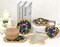 10 Pcs Wooden Mosaic Bases Assorted Shapes for DIY Coaster Crafts and Mosaic Art Projects